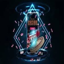 Tampilan antarmuka aplikasi ayu casino untuk Android dan iOS